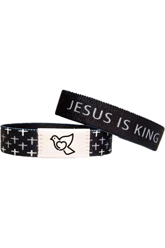 Verse Bracelets With NFC,Christian Daily Verse Bracelet for Women Men Teens,Wearable Scan God Scripture Bracelets Wristbands Religious Halloween Christmas Gifts