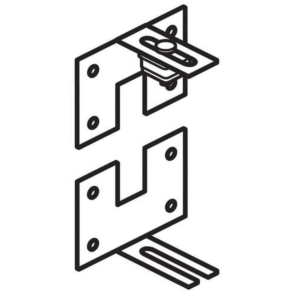 Verse Quick Connect Wall Mount Connecting Hardware, Gray Verse Quick Connect Wall Mount Connecting Hardware, Gray