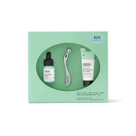 Versed Calm Clear & Holiday Cheer Skin Destressing Gift Set - 3pc