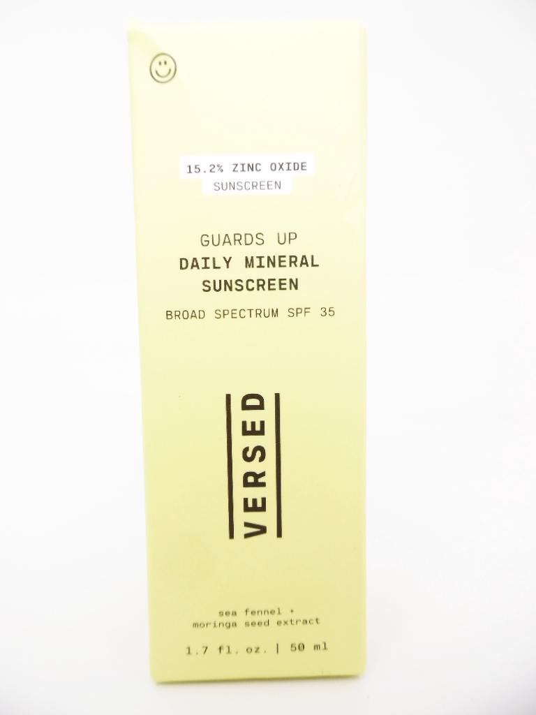 Versed Guards Up Daily Mineral Sunscreen Broad Spectrum SPF 35 1.7 fl. oz.
