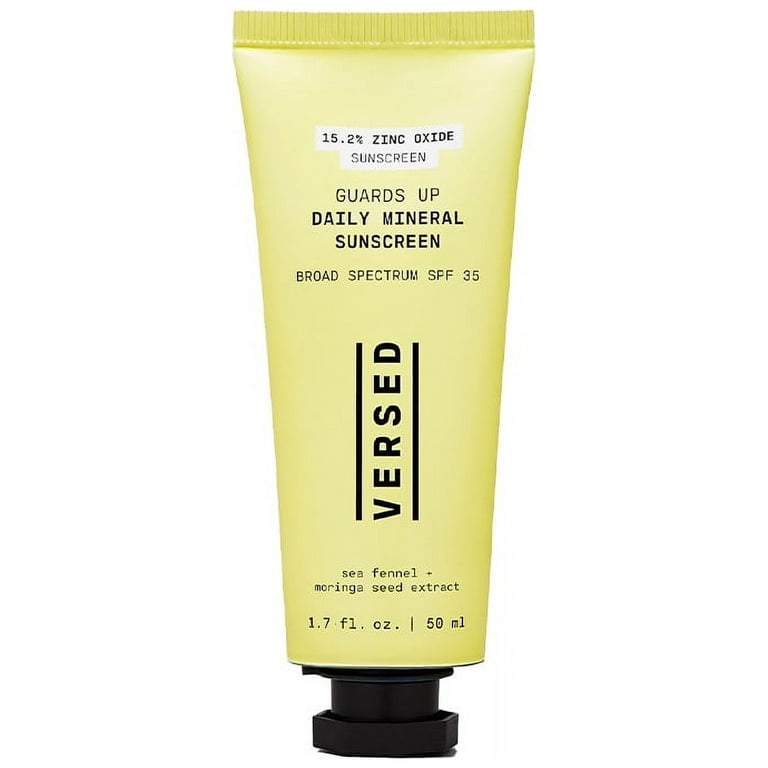 Versed Guards up Daily Mineral Sunscreen SPF 35, Broad-Spectrum