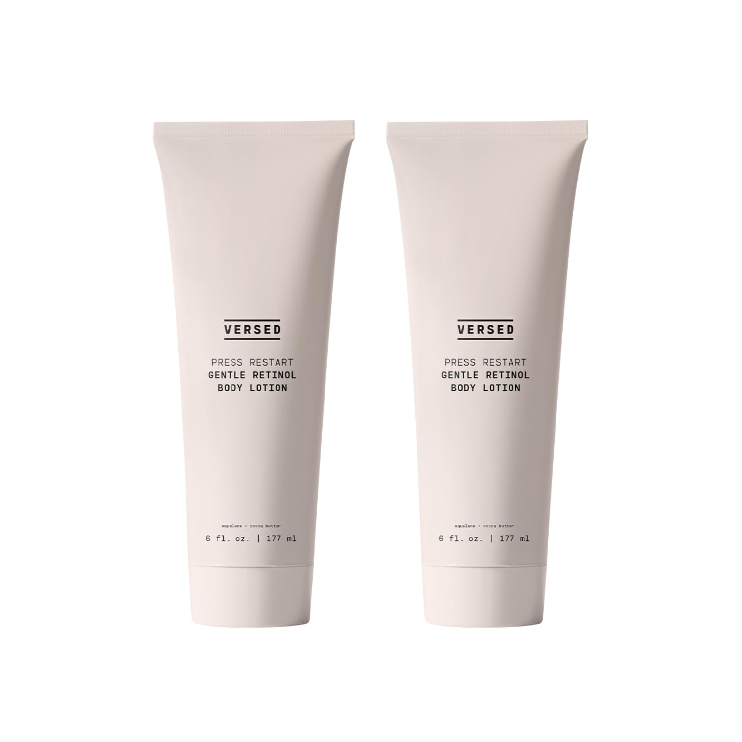 Versed Press Restart Retinol AIF4 Body Lotion, 2 Pack Firming Lotion