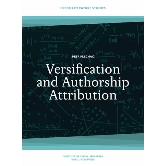 Versification and Authorship Attribution (Paperback)