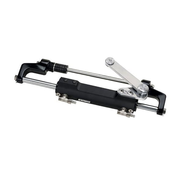 Version 1 Hydraulic Cylinder - Port, Black & Silver
