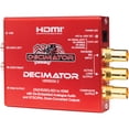 thumbnail image 1 of Decimator Version 2 Simultaneously Scales SDI to Both HDMI and NTSC/PAL with De-Embedded Analogue Audio, 1 of 5