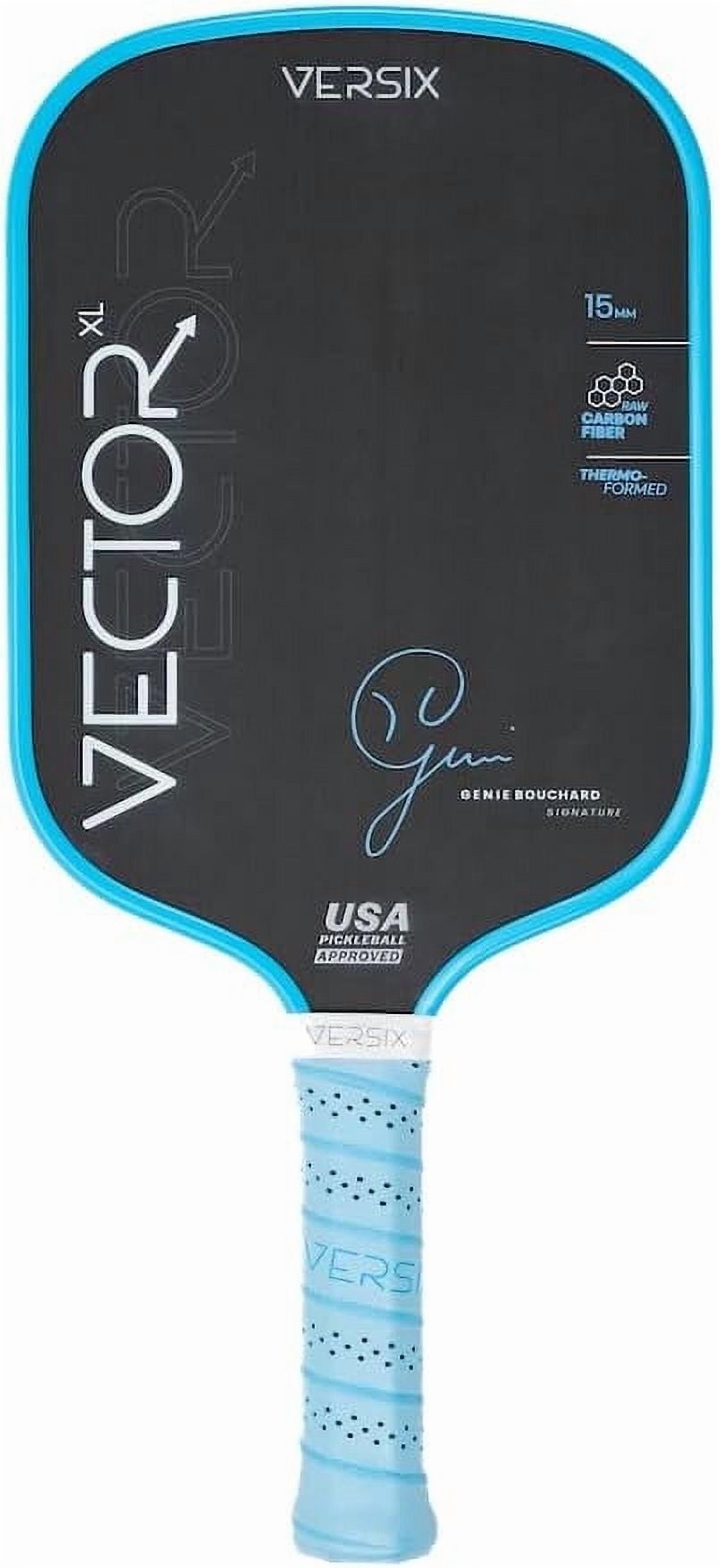 Versix Vector XL Genie Bouchard Pickleball Paddle – Elongated, Carbon ...