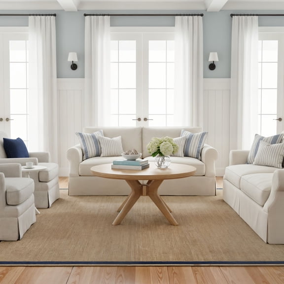 Verso Round Coffee Table (36in x 36in / 910mm x 910mm), Blonde