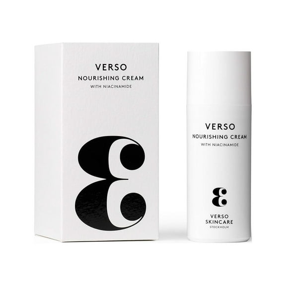 Verso Skin Care Nourishing Cream Hydrating Moisturizing Cream for Youthful Skin Face Care Made Easy 1.6 fl oz