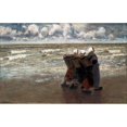thumbnail image 1 of Verstraeteth��odore (1850-1907). Return From Fishing. 19Th C. Oil On Canvas. Belgium. Tournai. Fine Arts Museum. � Aisa/Everett Collection (84790) Poster Print (24 x 18), 1 of 1