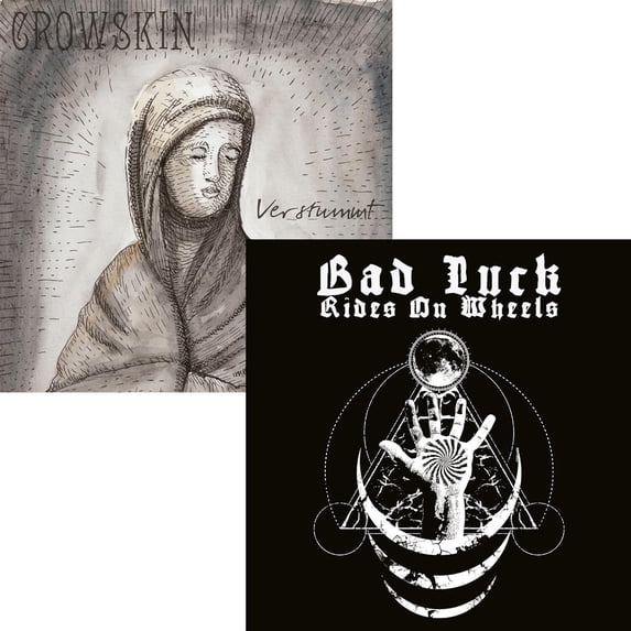 Crowskin/Bad Luck Rides on Wheels Verstummt (Vinyl Record) 12" Album