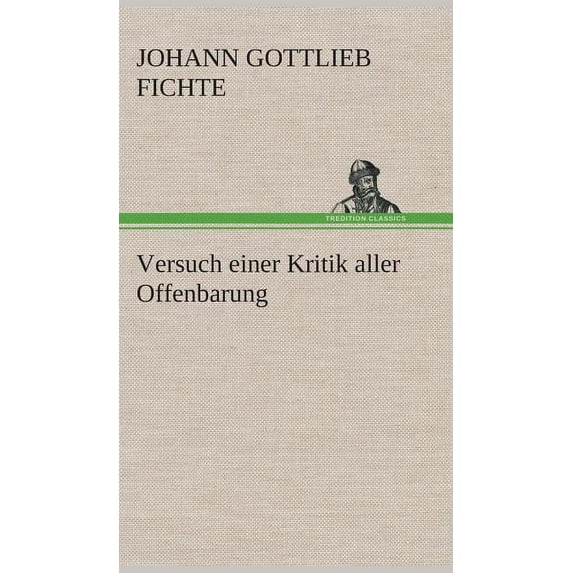 Versuch einer Kritik aller Offenbarung (Hardcover)