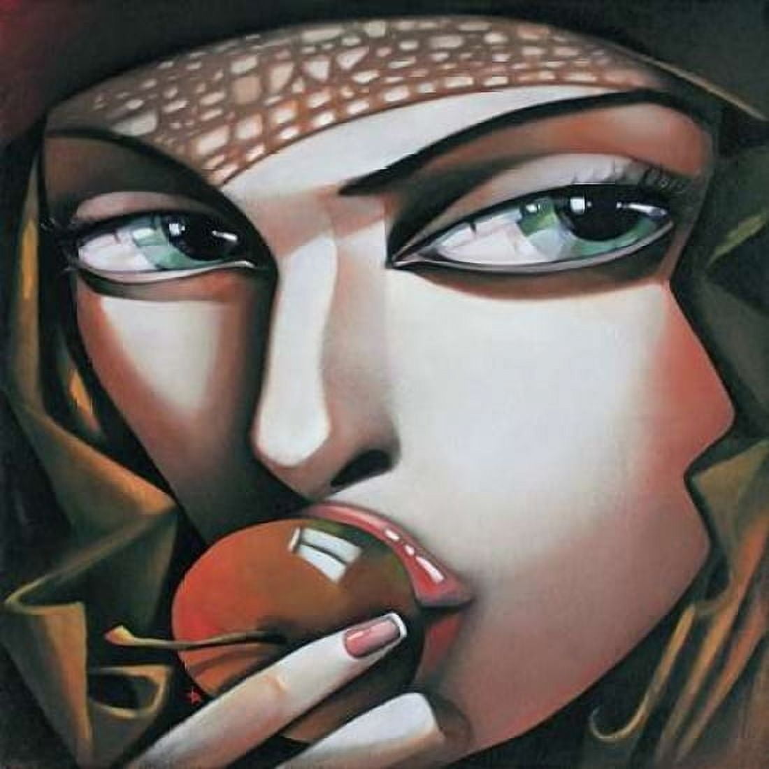 Versuchung Canvas Art - Rose Tsantekidou (24 x 24)