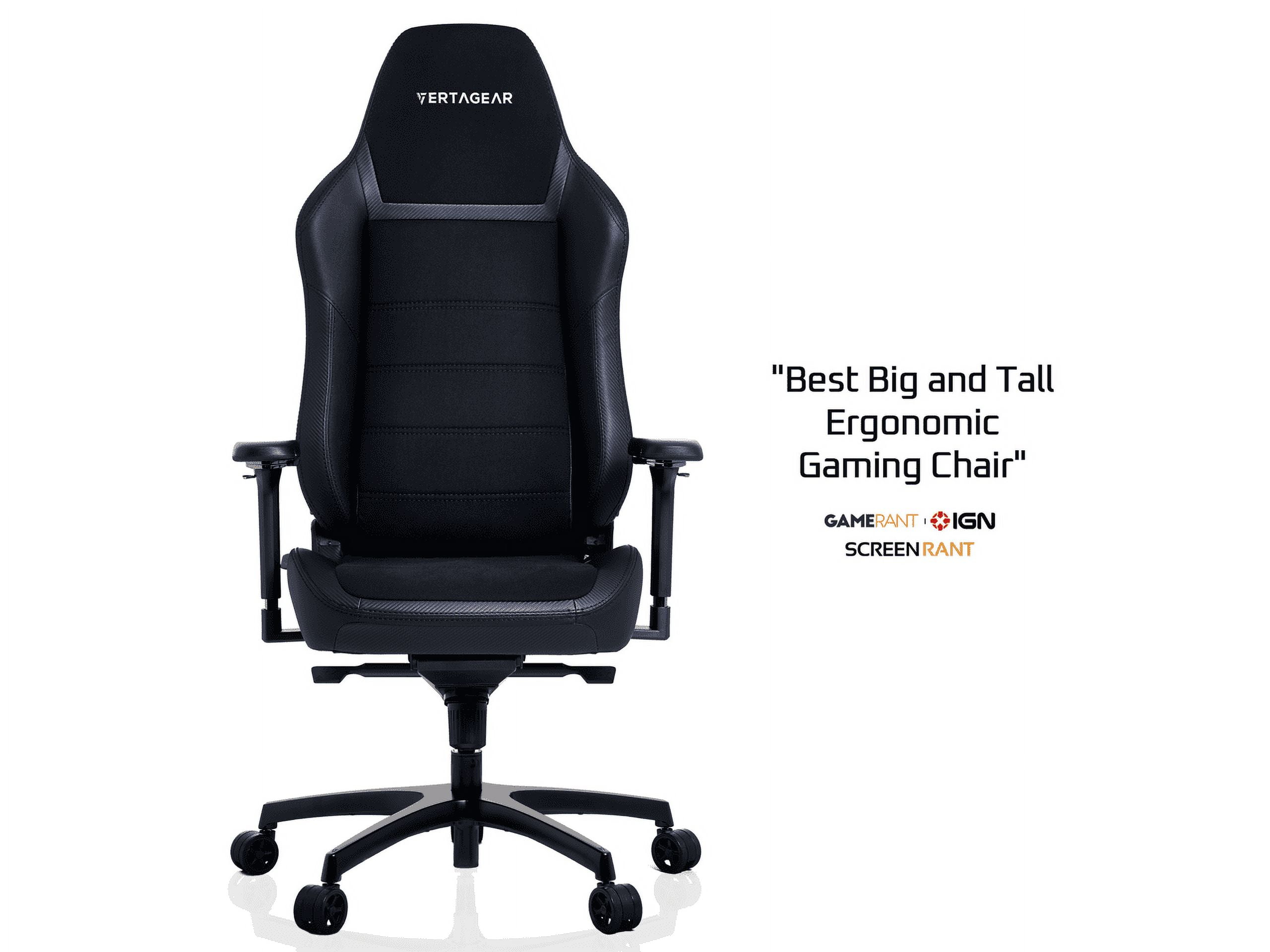 Vertagear PL6800 HygennX Ergonomic Gaming Chair (Carbon Black