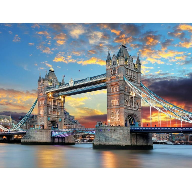 Puzzle phosphorescent - Tower Bridge de Londres Educa-10113 1000
