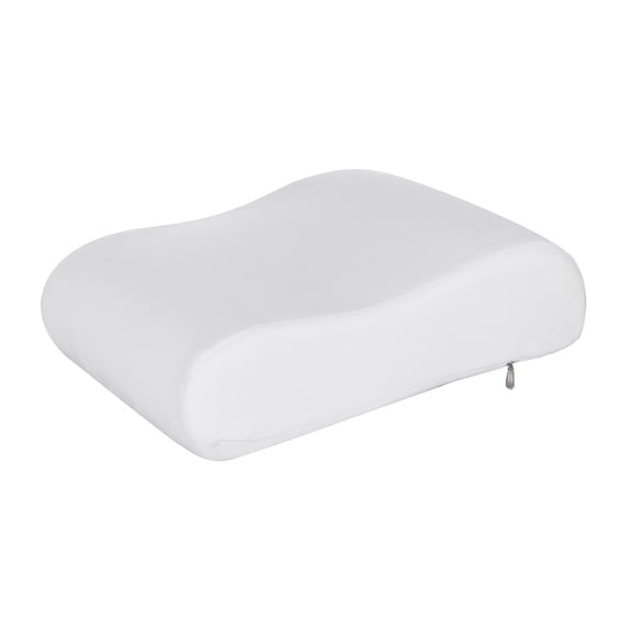 Vertebral Support Cube Pillow 13.8X11X3.9 Inches High Rebound Foam for Head Neck Spinal Alignment Side Sleeper Pillow Reduce Apnea Acid Reflux Home Textile, A Pillow