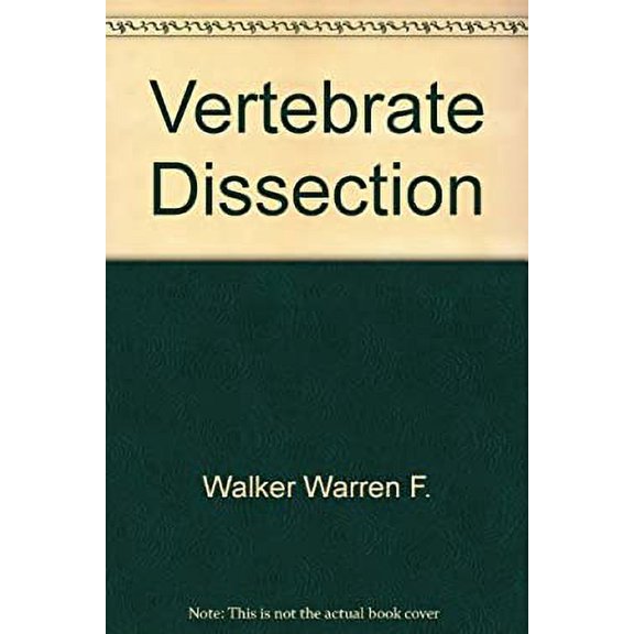 Pre-Owned Vertebrate Dissection 9780721690988