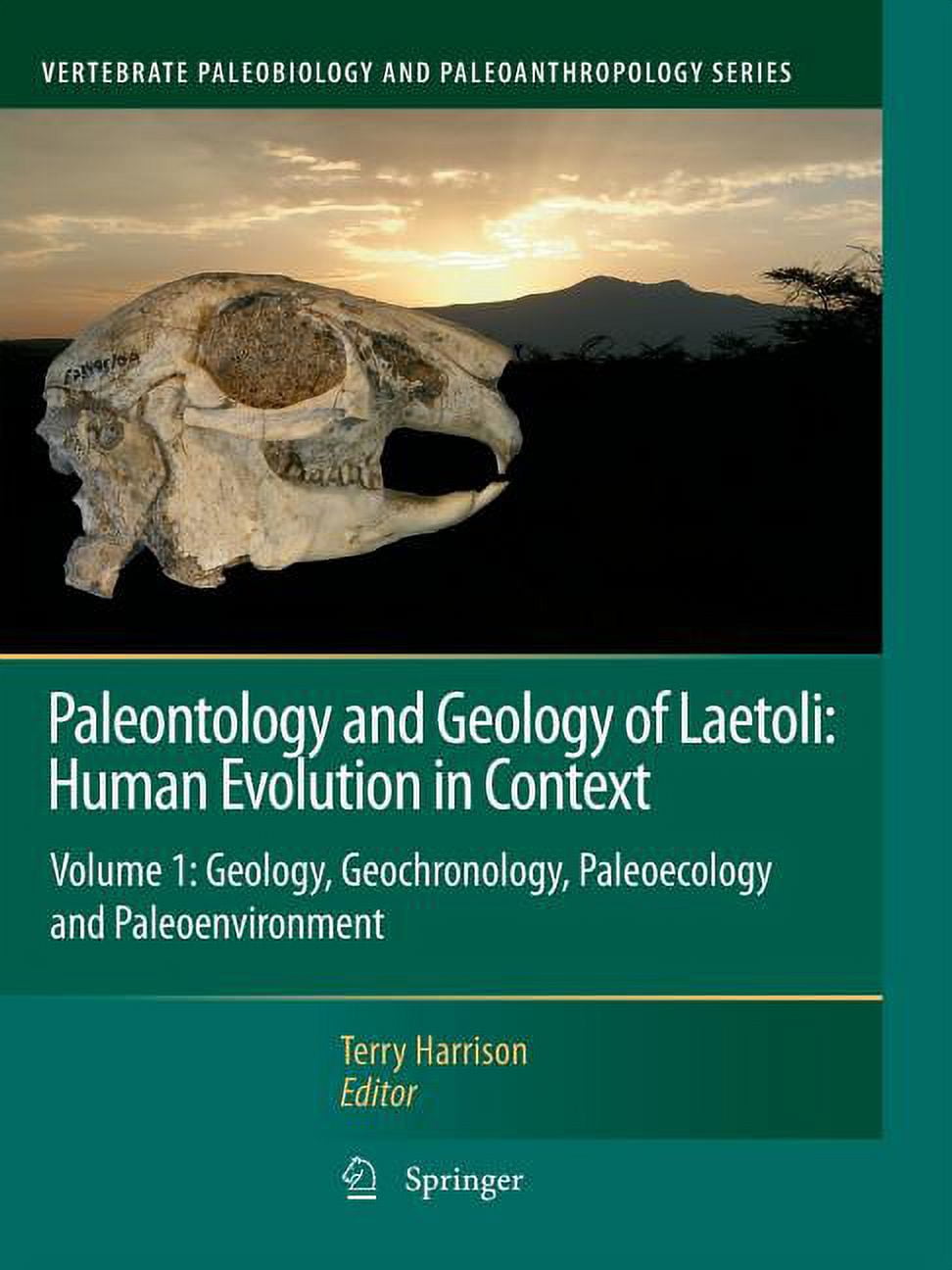 Vertebrate Paleobiology and Paleoanthropology Paleontology and Geology