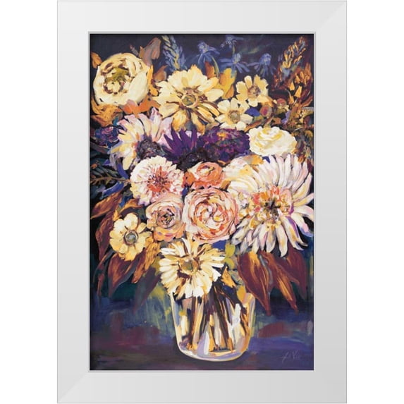 Vertentes, Jeanette 11x14 White Modern Wood Framed Museum Art Print Titled - Fall Prosperity