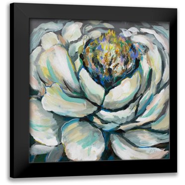 Vertentes, Jeanette 12x12 Black Modern Framed Museum Art Print Titled - Bloom II