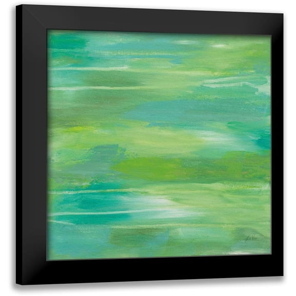 Vertentes, Jeanette 12x12 Black Modern Framed Museum Art Print Titled - Elation