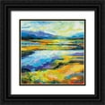 thumbnail image 1 of Vertentes, Jeanette 12x12 Black Ornate Wood Framed with Double Matting Museum Art Print Titled - Fall Marsh, 1 of 4