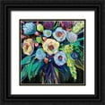 thumbnail image 1 of Vertentes, Jeanette 12x12 Black Ornate Wood Framed with Double Matting Museum Art Print Titled - Nighttime Dark, 1 of 4