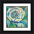 thumbnail image 1 of Vertentes, Jeanette 12x12 Black Ornate Wood Framed with Double Matting Museum Art Print Titled - Rose, 1 of 4