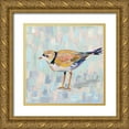 thumbnail image 1 of Vertentes, Jeanette 12x12 Gold Ornate Wood Framed with Double Matting Museum Art Print Titled - Coastal Plover IV v2 Neutral, 1 of 4