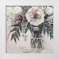 thumbnail image 1 of Vertentes, Jeanette 12x12 White Modern Wood Framed Museum Art Print Titled - Elation Greige, 1 of 4