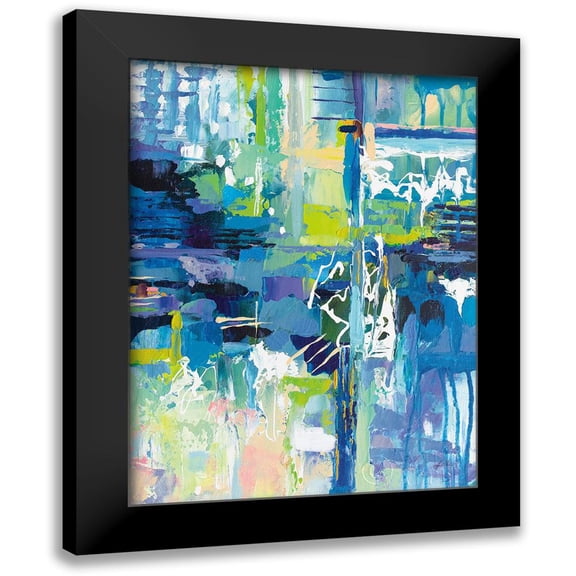 Vertentes, Jeanette 12x14 Black Modern Framed Museum Art Print Titled - Sequence