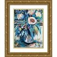 thumbnail image 1 of Vertentes, Jeanette 12x14 Gold Ornate Wood Framed with Double Matting Museum Art Print Titled - Fall Garden, 1 of 4
