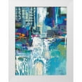 thumbnail image 1 of Vertentes, Jeanette 12x14 White Modern Wood Framed Museum Art Print Titled - Motion, 1 of 4