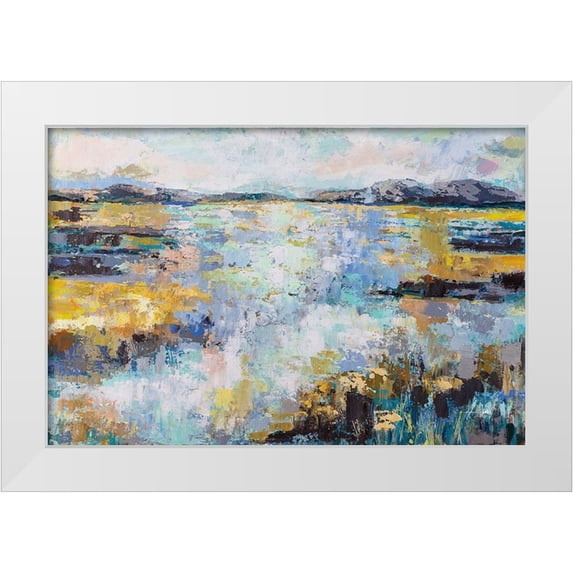 Vertentes, Jeanette 14x11 White Modern Wood Framed Museum Art Print Titled - A Cool Day