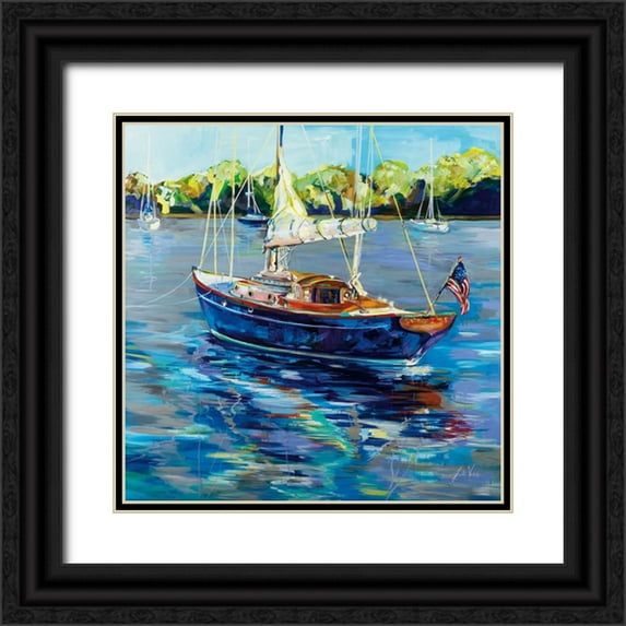 Vertentes, Jeanette 15x15 Black Ornate Wood Framed with Double Matting Museum Art Print Titled - Spirit