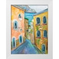 thumbnail image 1 of Vertentes, Jeanette 15x18 White Modern Wood Framed Museum Art Print Titled - Positano I, 1 of 4