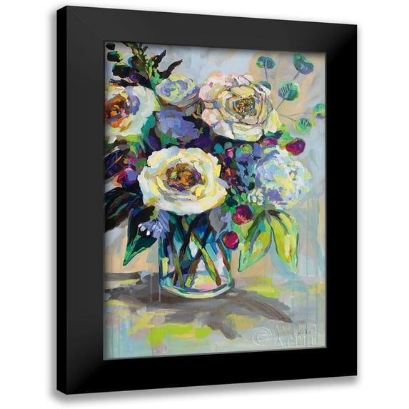 Vertentes, Jeanette 17x24 Black Modern Framed Museum Art Print Titled - Content