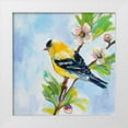 thumbnail image 1 of Vertentes, Jeanette 20x20 White Modern Wood Framed Museum Art Print Titled - Golden Finch, 1 of 4