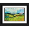 thumbnail image 1 of Vertentes, Jeanette 24x17 Black Ornate Wood Framed with Double Matting Museum Art Print Titled - Quag, 1 of 4