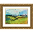 thumbnail image 1 of Vertentes, Jeanette 24x17 Gold Ornate Wood Framed with Double Matting Museum Art Print Titled - Quag, 1 of 4