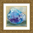 thumbnail image 1 of Vertentes, Jeanette 26x26 Gold Ornate Wood Framed with Double Matting Museum Art Print Titled - Beach Comber II, 1 of 4