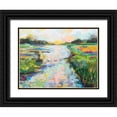 thumbnail image 1 of Vertentes, Jeanette 32x25 Black Ornate Wood Framed with Double Matting Museum Art Print Titled - Dancing Light, 1 of 4