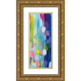 thumbnail image 1 of Vertentes, Jeanette 8x14 Gold Ornate Wood Framed with Double Matting Museum Art Print Titled - Radiance II, 1 of 4