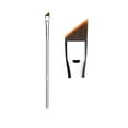 thumbnail image 1 of Vertex Beauty Angled Eyeliner Brush Slanted Small Makeup Brush Thin Pencil Winged Gel Liquid Liner For Clean Lines Fine Wing Flat Firm Angle Edges Sexy Cat Eyes Black Eyebrow Sharpener Eyeshadow Brown, 1 of 9