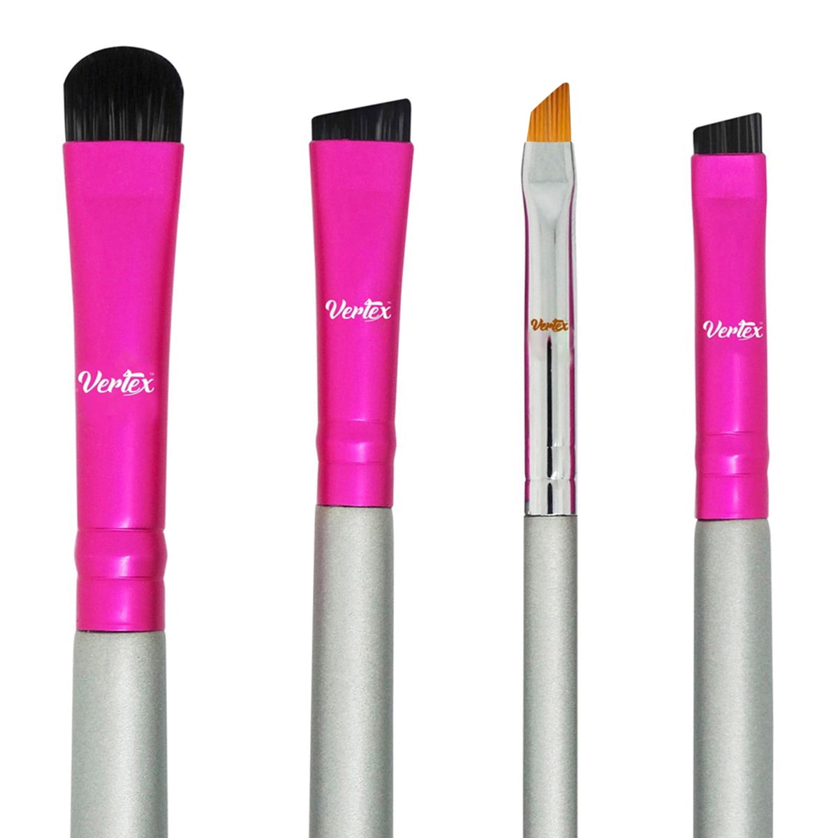 Vertex Beauty Eyebrow Brush Kit Thin Angled Makeup Brush Eye Brow Concealer Contour Brush to Shape Conceal Eyes Duo Spoolie Brushes Firm for Filling Pomade Gel Defining Arches Winged Eyeliner Stencil 30 Pcs Eyeliner Brush Gel Liner Brush Set Angled Eyeliner Brush Fine Flat Slanted Eye Brushes Define Eyebrow Brushes Thin Eye Liner Makeup Brushes