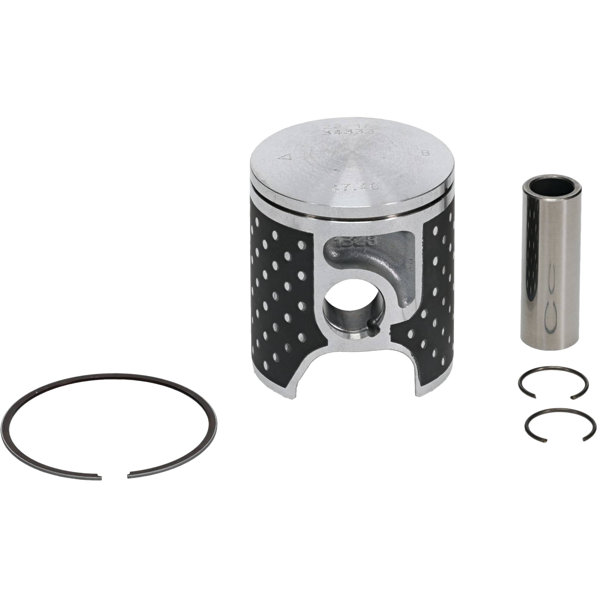 Vertex Cast Race Piston Kit 24503B For Yamaha YZ 85 2002-2023, YZ 85 Big Wheel 2002-2023