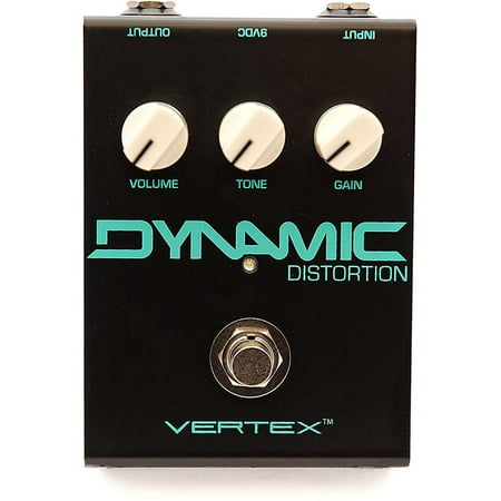 Vertex Effects - Dynamic Distortion Effects Pedal - Green