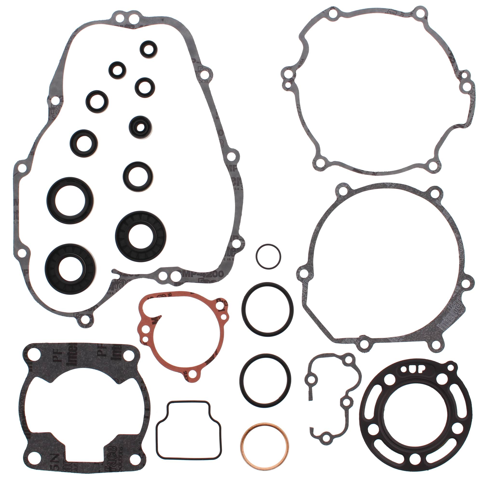 Vertex Gasket Kit With Oil Seals for Kawasaki KX 80 98 99 00