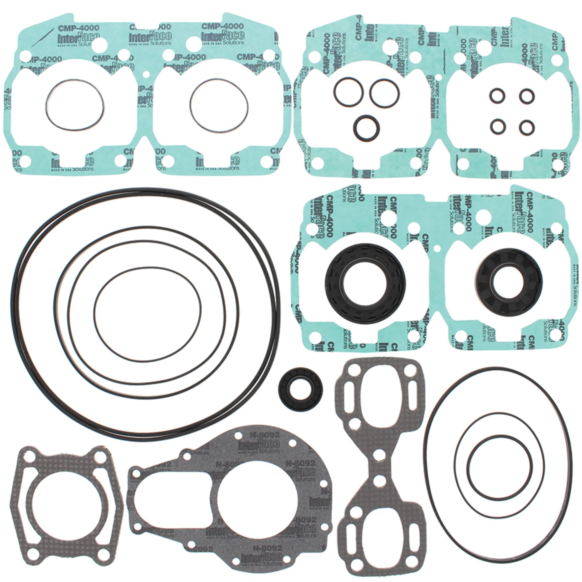 Vertex Gasket Kit With Oil Seals for SeaDoo 3D 800 RFI 04 05