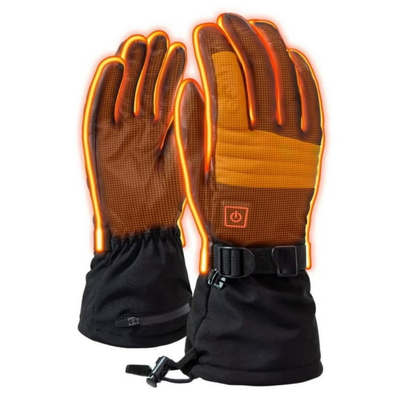 Vertex II Heated Ski Gloves (3500mAh USB-C batt) by Gobi Heat