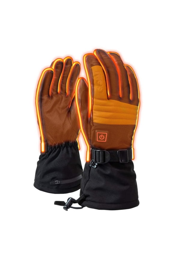 Vertex II Heated Ski Gloves (3500mAh USB-C batt) by Gobi Heat